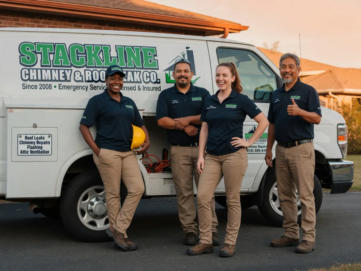 Chimney flashing repair company in Lunenburg, MA
